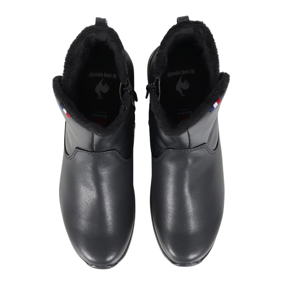 ルコックスポルティフ（lecoqsportif）（レディース）ブーツ カジュアルシューズ LCS デュアン IV ブラック シルバー LU5FBT87LZ BKSL シューズ