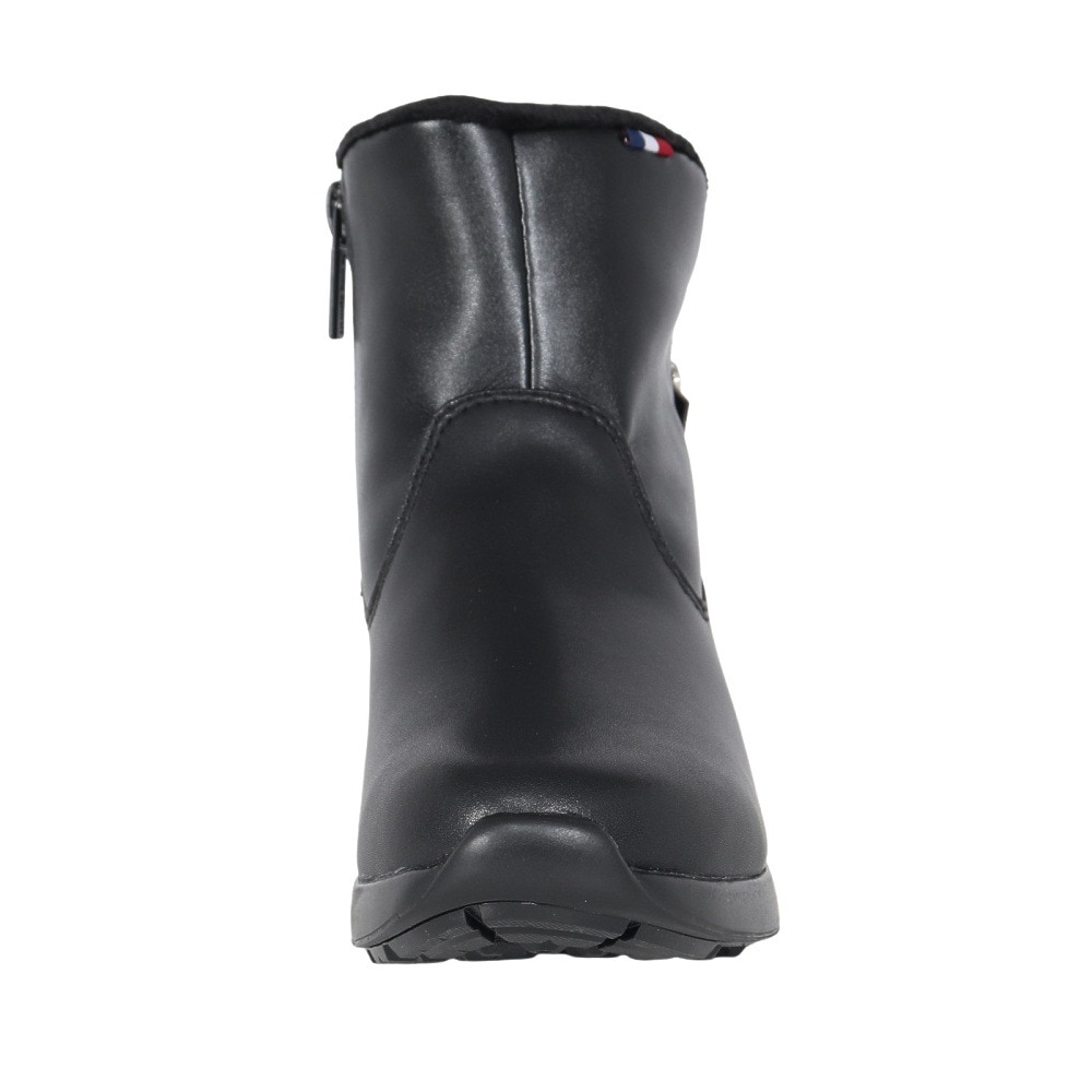 ルコックスポルティフ（lecoqsportif）（レディース）ブーツ カジュアルシューズ LCS デュアン IV ブラック シルバー LU5FBT87LZ BKSL シューズ