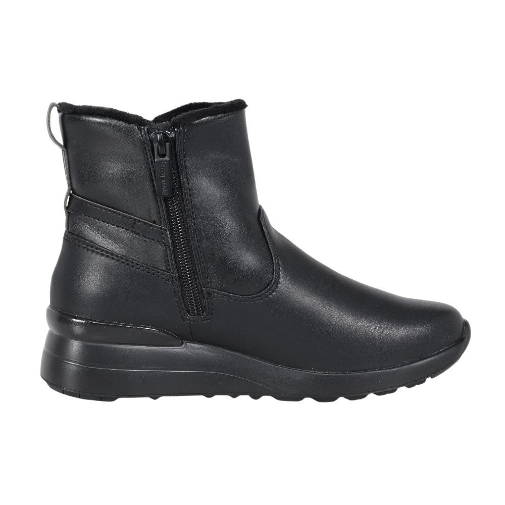 ルコックスポルティフ（lecoqsportif）（レディース）ブーツ カジュアルシューズ LCS デュアン IV ブラック シルバー LU5FBT87LZ BKSL シューズ