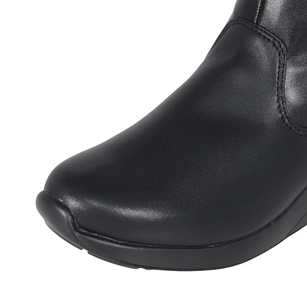 ルコックスポルティフ（lecoqsportif）（レディース）ブーツ カジュアルシューズ LCS デュアン IV ブラック シルバー LU5FBT87LZ BKSL シューズ