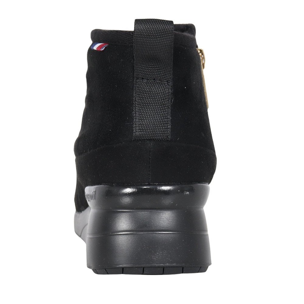 ルコックスポルティフ（lecoqsportif）（レディース）ブーツ カジュアルシューズ LCS ムート ブラック ゴールド LU5FBT91LZ BKGD シューズ