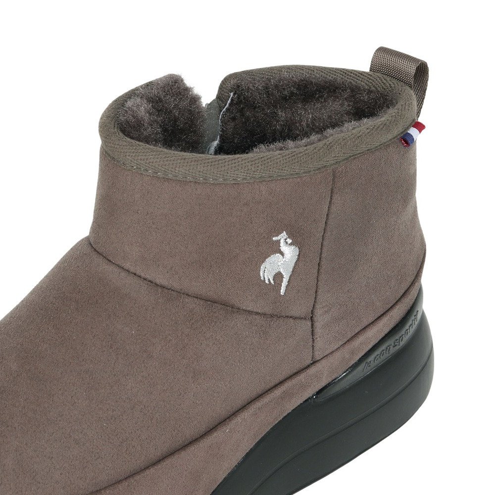 ルコックスポルティフ（lecoqsportif）（レディース）ブーツ カジュアルシューズ LCS ムート グレー シルバー LU5FBT91LZ GYSL シューズ