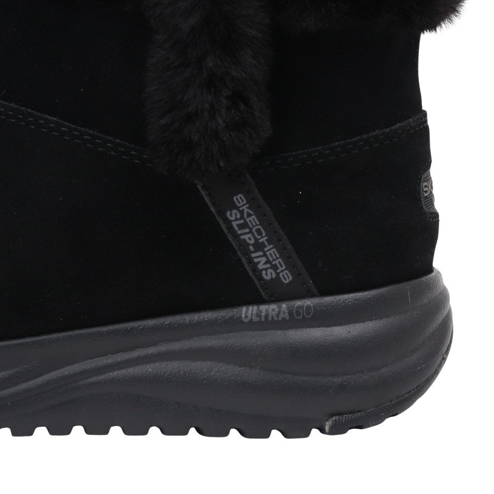 スケッチャーズ（SKECHERS）（レディース）ブーツ カジュアルシューズ OTG ステラ ダフネ ブラック 144740-BBK ボアブーツ