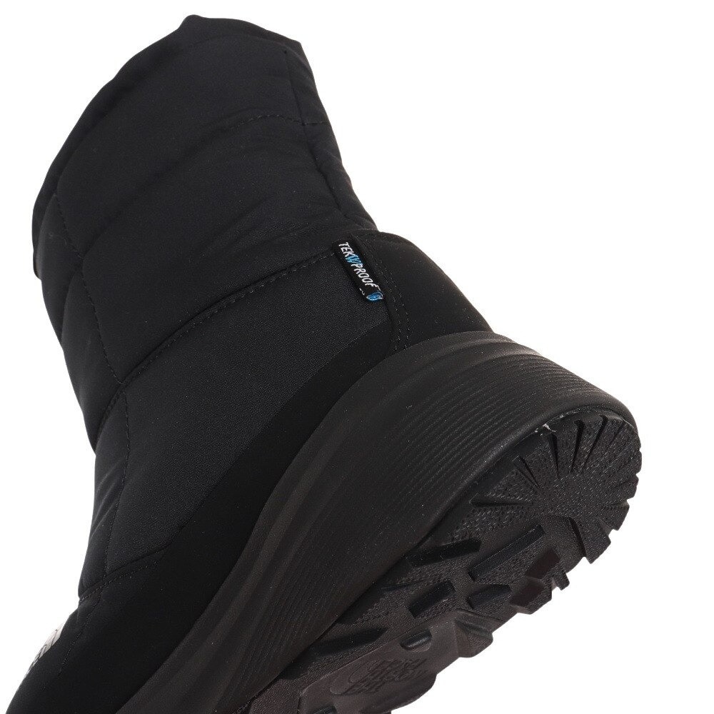 ザ・ノース・フェイス（THE NORTH FACE）（レディース）ブーツ ヌプシ ブーティ ウォータープルーフ 8 ブラック NFW52272 KK カジュアル