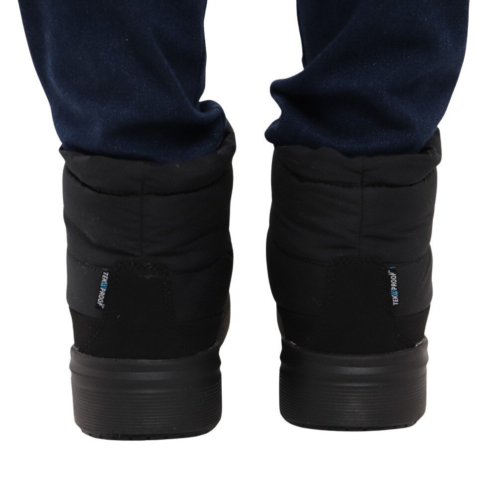 ザ・ノース・フェイス（THE NORTH FACE）（レディース）ブーツ ヌプシ ブーティ ウォータープルーフ 8 ショート ブラック NFW52273 KK カジュアル