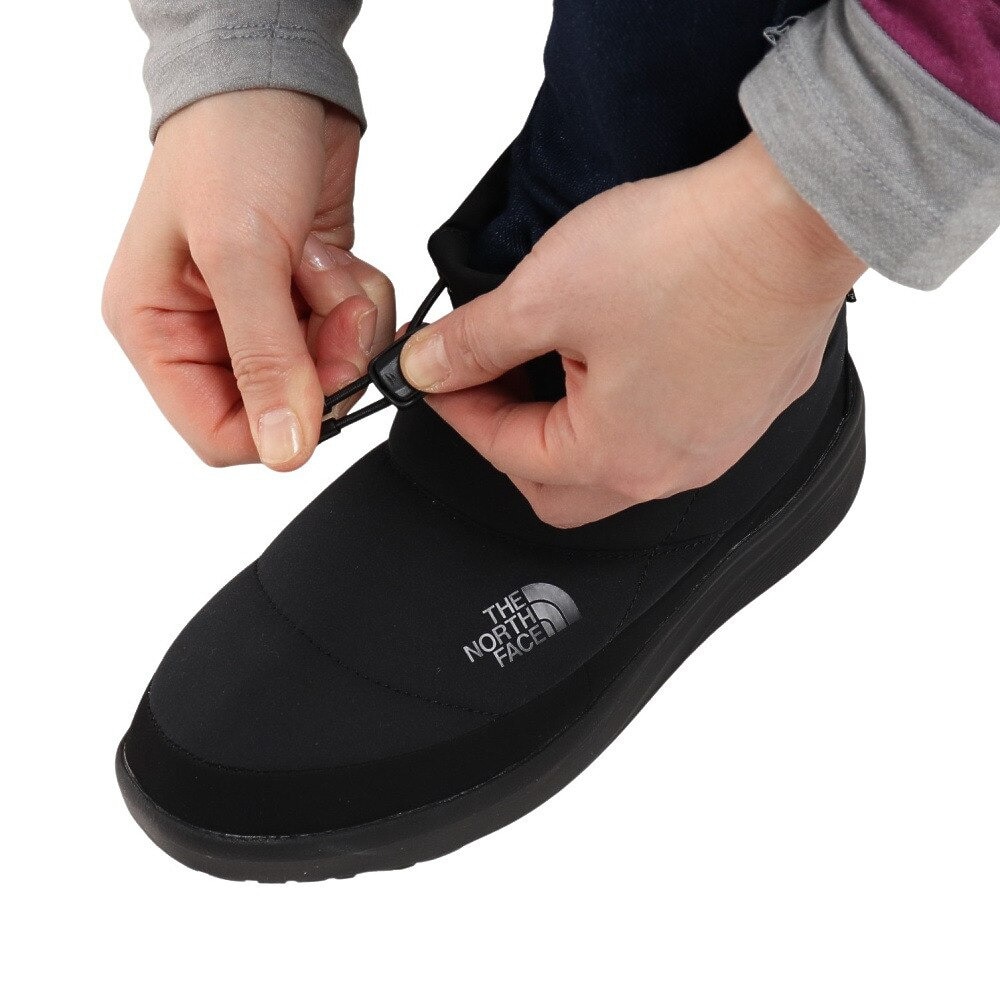ザ・ノース・フェイス（THE NORTH FACE）（レディース）ブーツ ヌプシ ブーティ ウォータープルーフ 8 ショート ブラック NFW52273 KK カジュアル