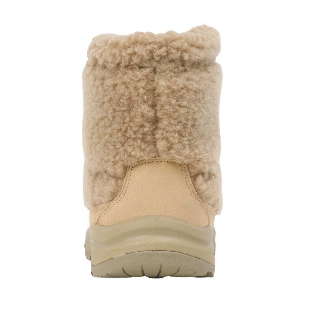 ザ・ノース・フェイス（THE NORTH FACE）（レディース）ブーツ ヌプシ ブーティ ショート フリース ベージュ NFW52476 KT 防風性 ボアブーツ