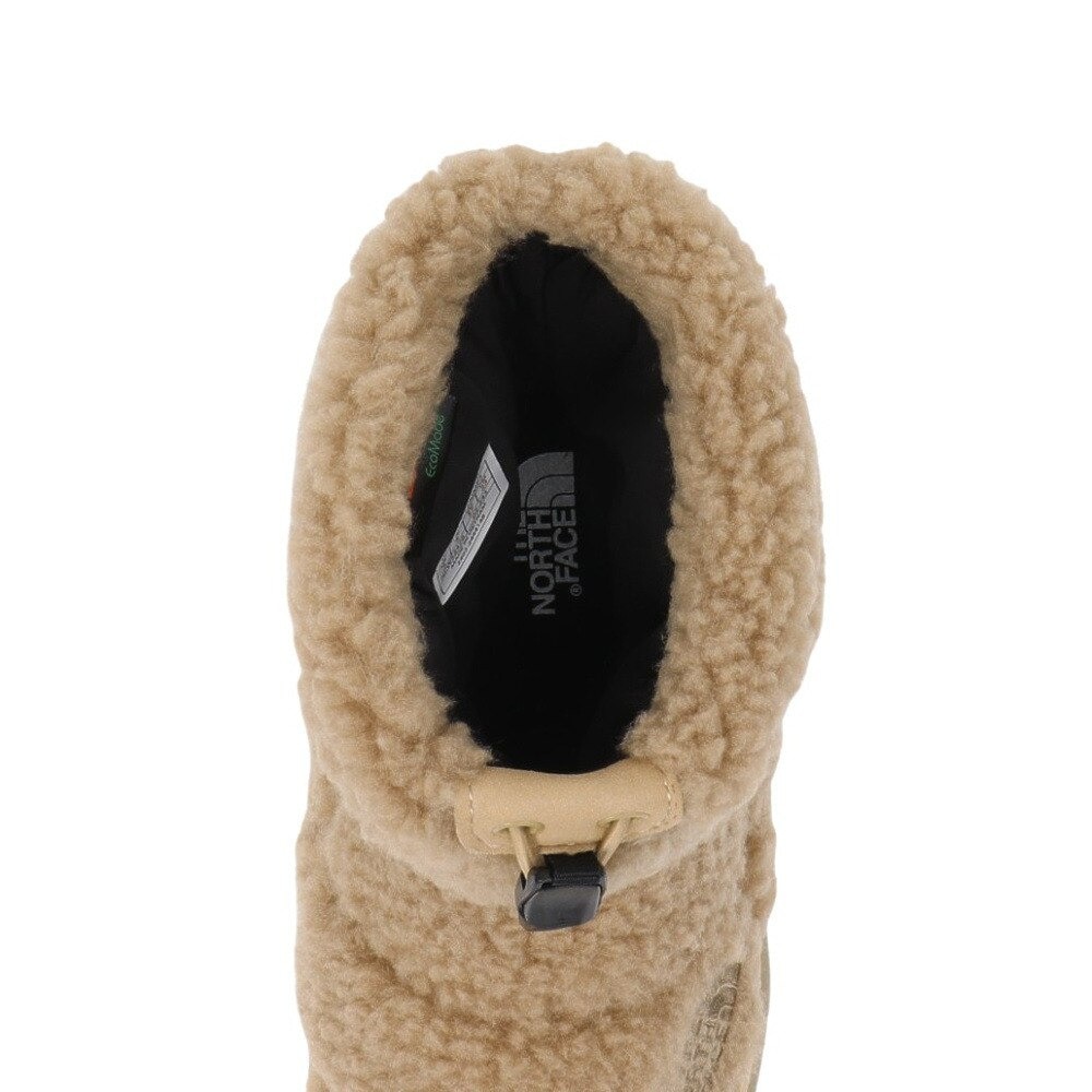 ザ・ノース・フェイス（THE NORTH FACE）（レディース）ブーツ ヌプシ ブーティ ショート フリース ベージュ NFW52476 KT 防風性 ボアブーツ