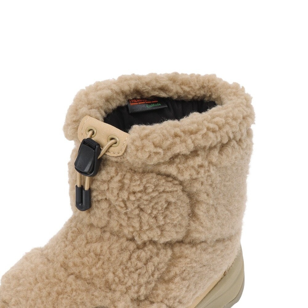 ザ・ノース・フェイス（THE NORTH FACE）（レディース）ブーツ ヌプシ ブーティ ショート フリース ベージュ NFW52476 KT 防風性 ボアブーツ