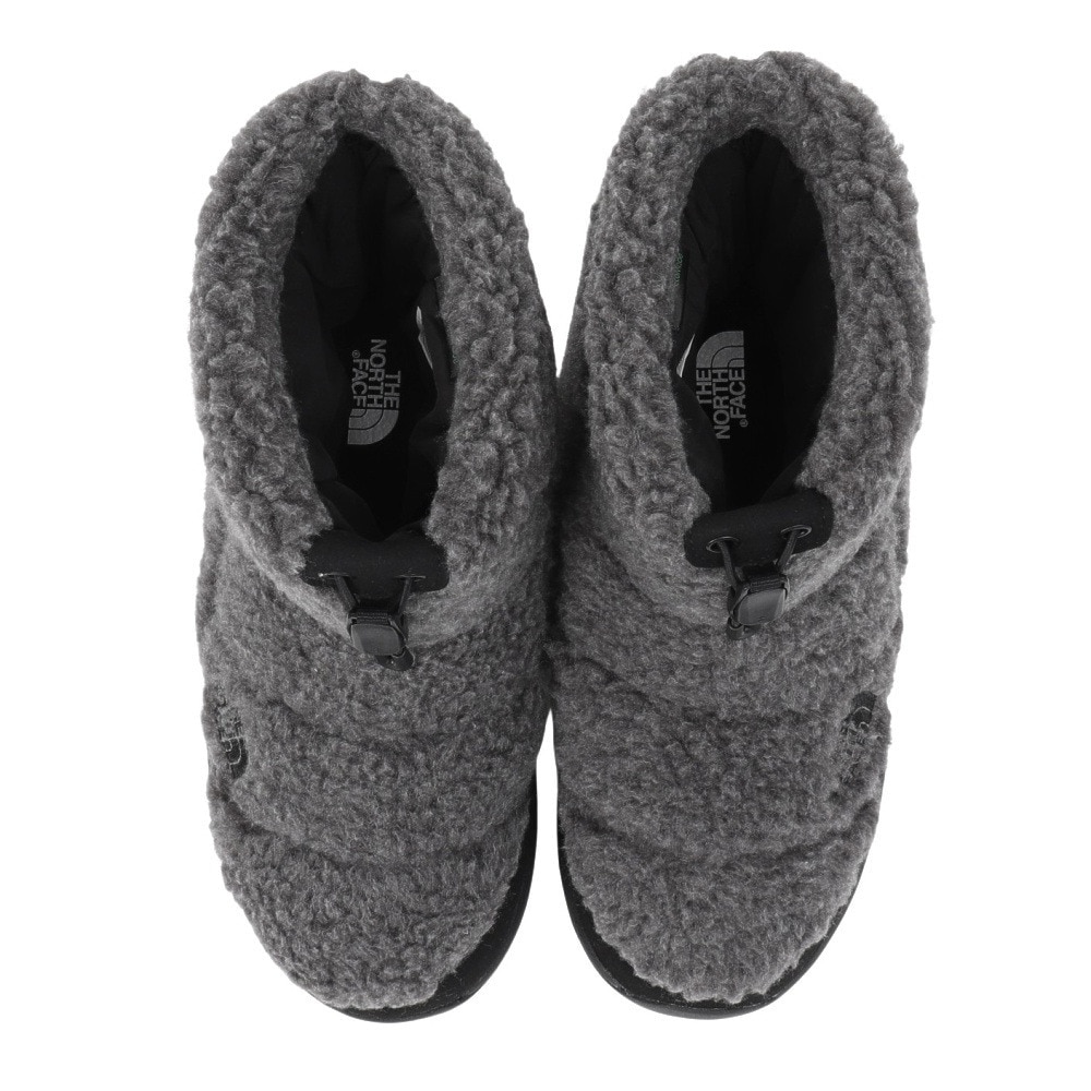 ザ・ノース・フェイス（THE NORTH FACE）（レディース）ブーツ ヌプシ ブーティ ショート フリース グレー NFW52476 MM 防風性 ボアブーツ