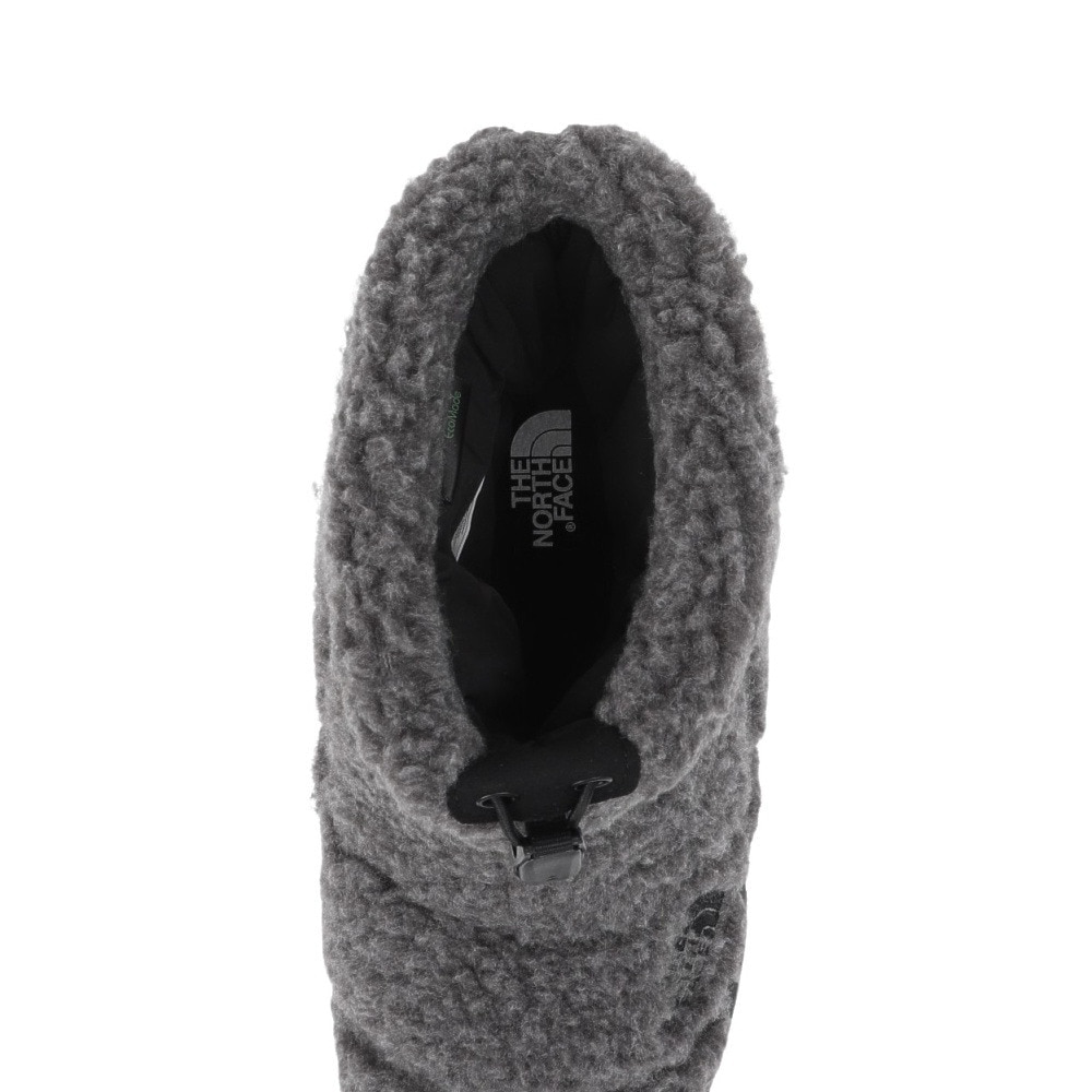ザ・ノース・フェイス（THE NORTH FACE）（レディース）ブーツ ヌプシ ブーティ ショート フリース グレー NFW52476 MM 防風性 ボアブーツ