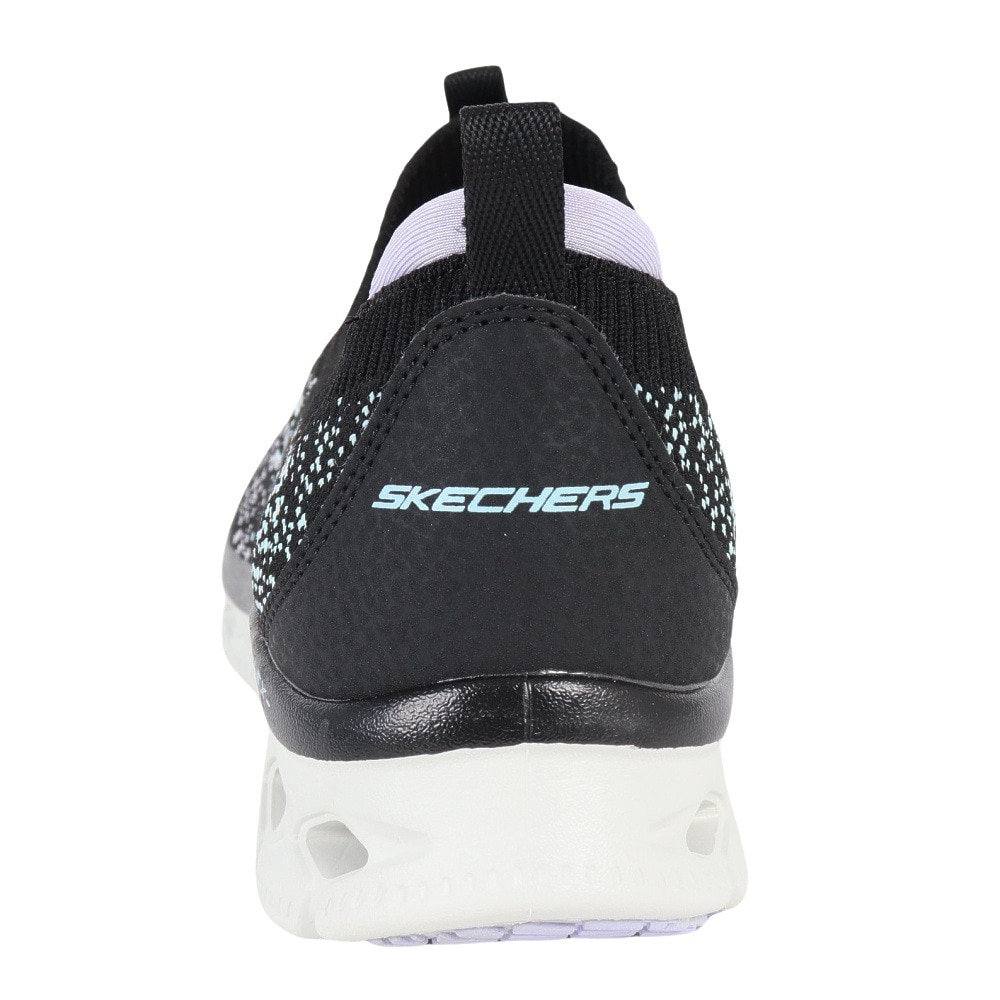 スケッチャーズ（SKECHERS）（レディース）カジュアルシューズ GLIDE-STEP FLEX 104305-BKLV