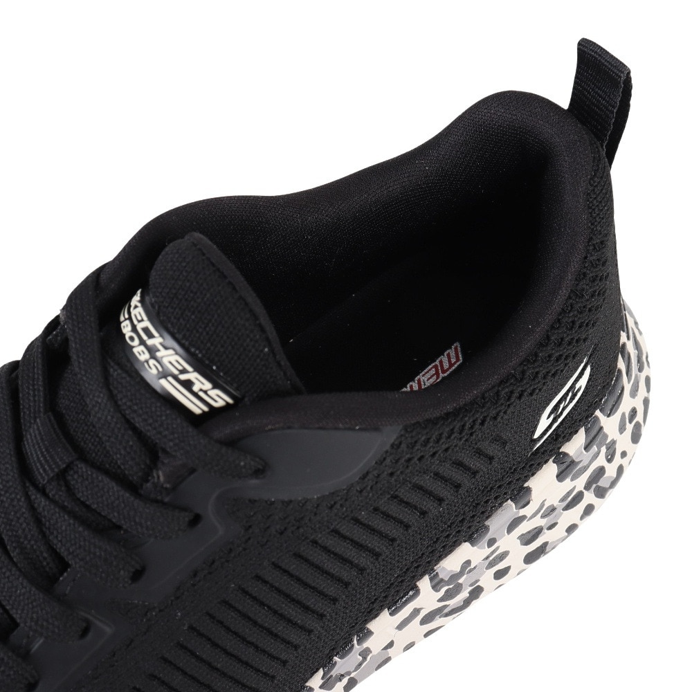 スケッチャーズ（SKECHERS）（メンズ、レディース）カジュアルシューズ BOBS SQUAD CHAOS-SPO 1117218-BLK