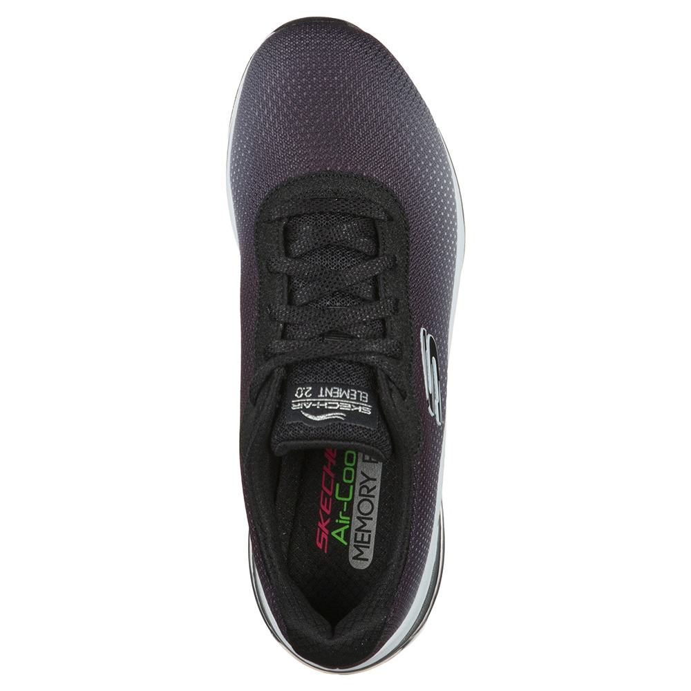 スケッチャーズ（SKECHERS）（レディース）カジュアルシューズ スケッチエアエレメント2.0 ブラック 149062W-BKW スニーカー スポーツ タウン 日常履き