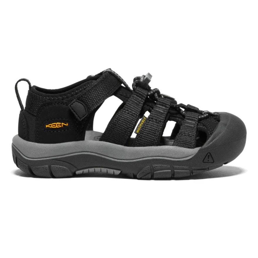 キーン（KEEN）（キッズ）サンダル キッズ ニューポート H2 1022824 黒
