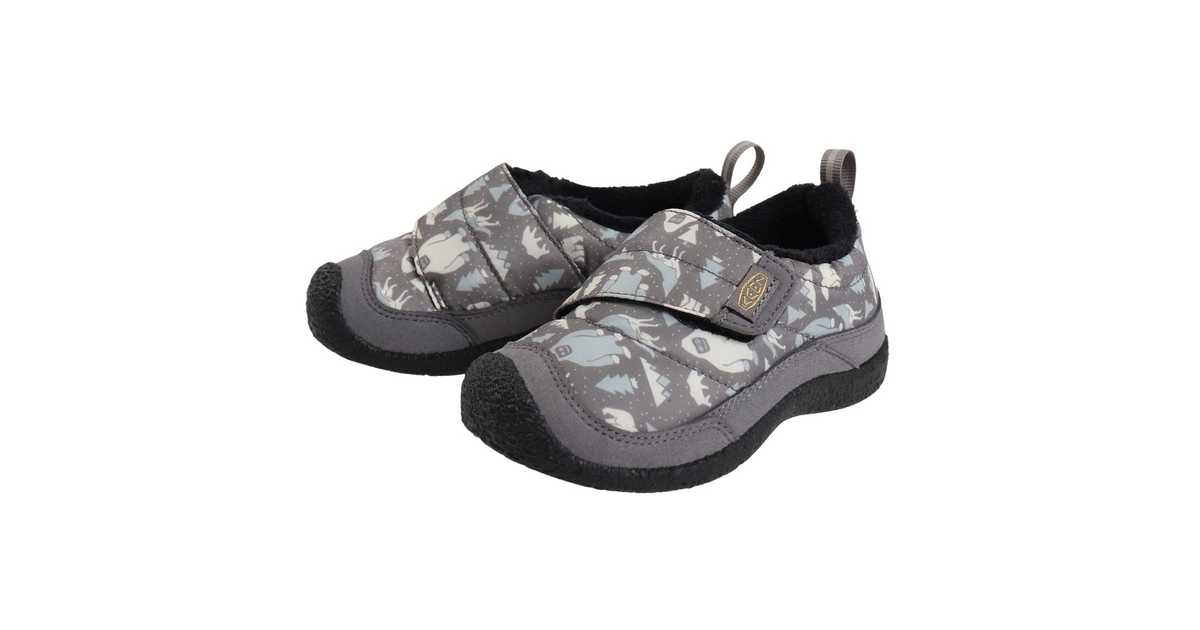 キーン（KEEN）（キッズ）ジュニア カジュアル シューズ グレー リトルキッズ ハウザー ロー ラップ 1025596 スポーツ用品は