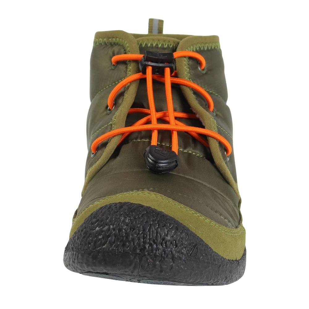 キーン（KEEN）（キッズ）ジュニア シューズ オリーブ ハウザー II チャッカ ウォータープルーフ 1025514 アウトドア ウィンター 防水