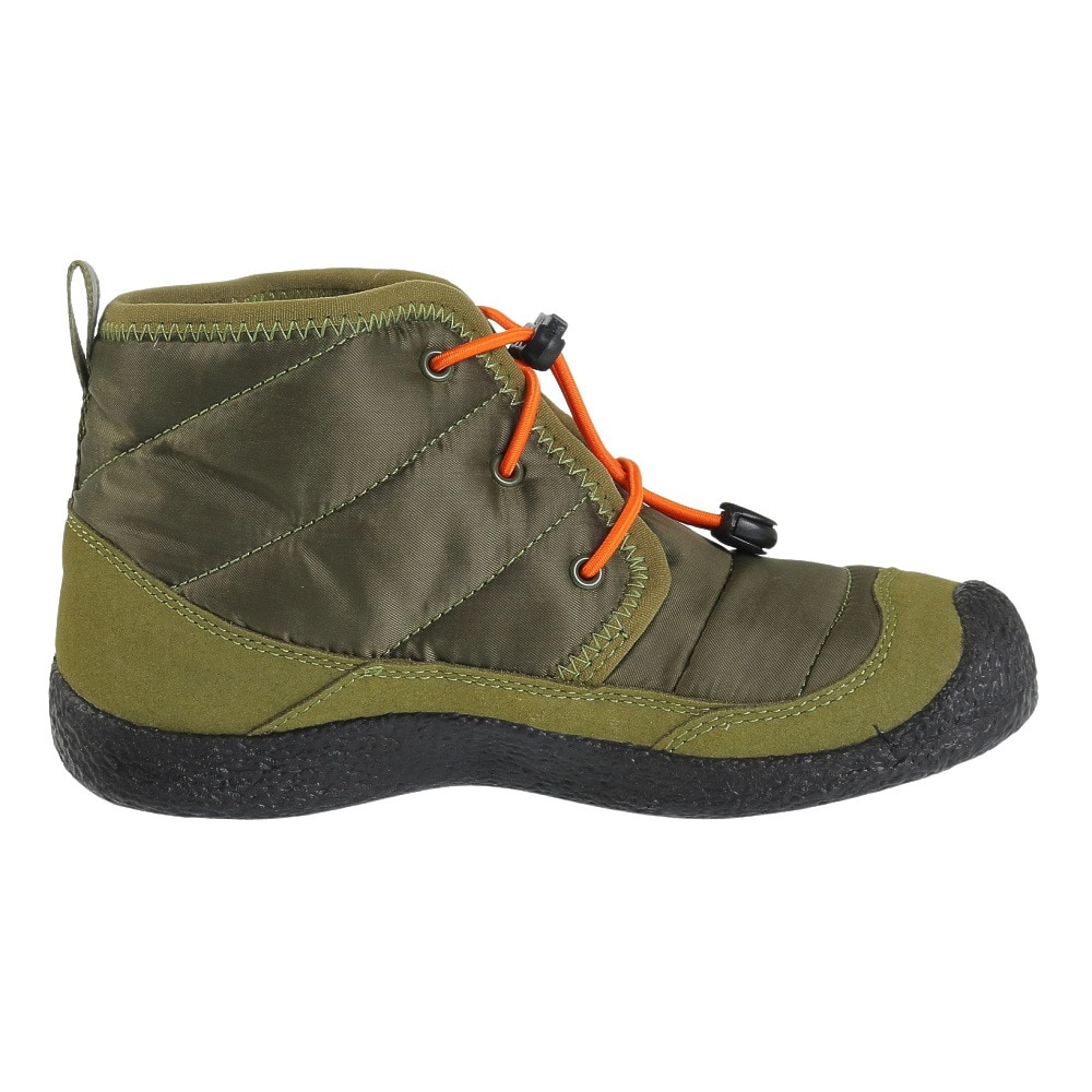 キーン（KEEN）（キッズ）ジュニア シューズ オリーブ ハウザー II チャッカ ウォータープルーフ 1025514 アウトドア ウィンター 防水
