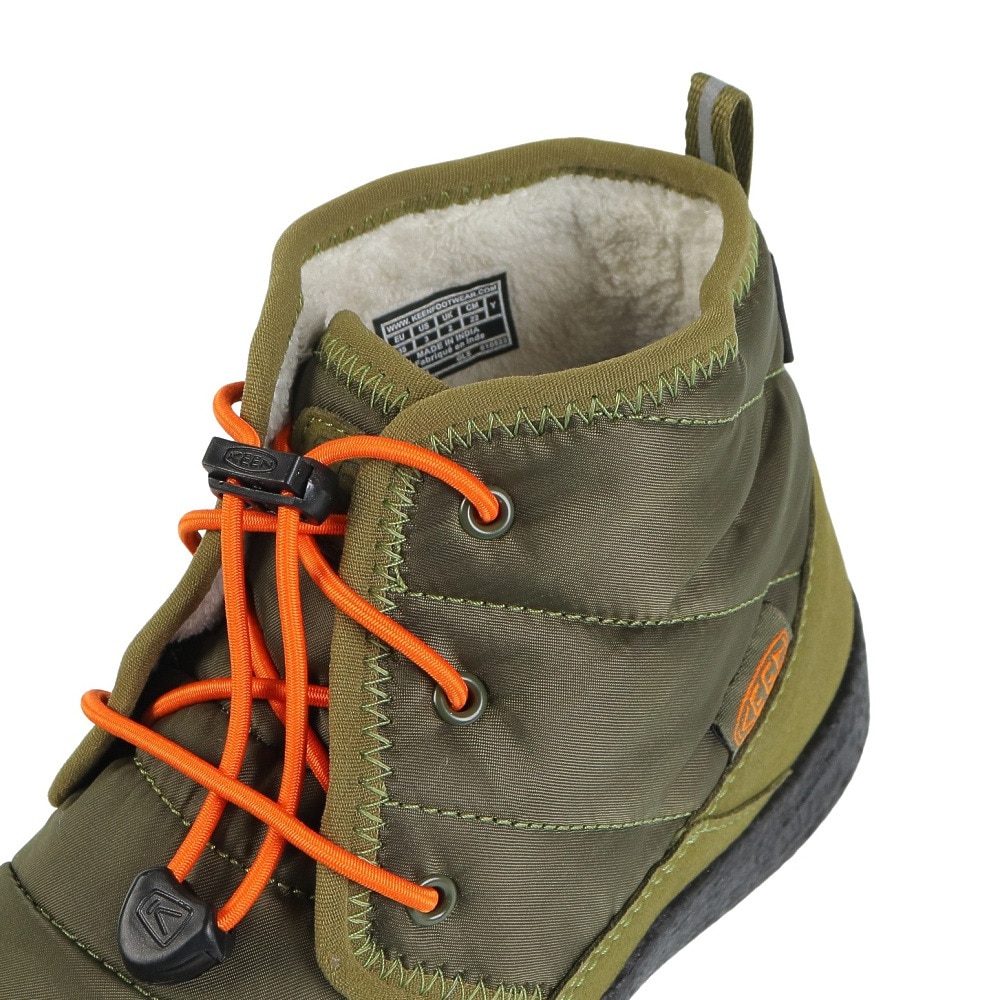 キーン（KEEN）（キッズ）ジュニア シューズ オリーブ ハウザー II チャッカ ウォータープルーフ 1025514 アウトドア ウィンター 防水