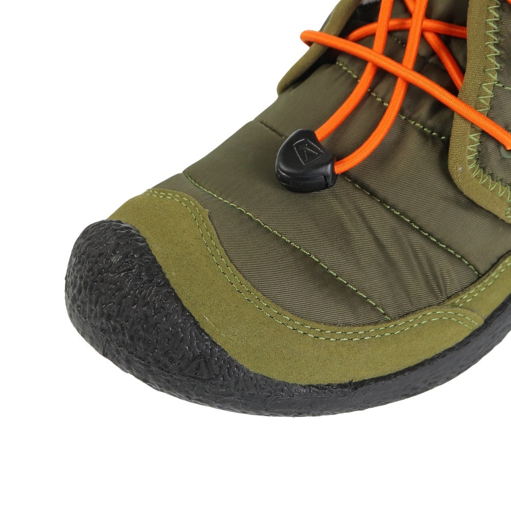 キーン（KEEN）（キッズ）ジュニア シューズ オリーブ ハウザー II チャッカ ウォータープルーフ 1025514 アウトドア ウィンター 防水