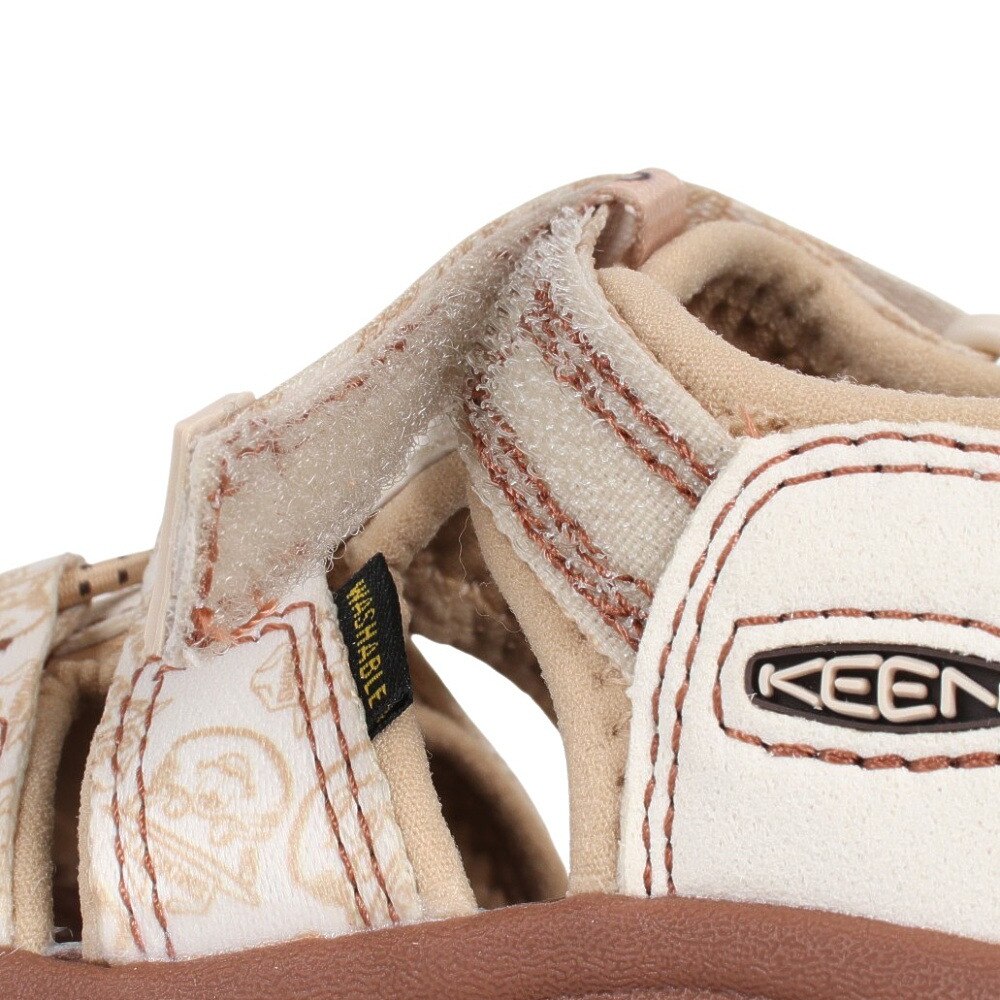 キーン（KEEN）（キッズ）カジュアルシューズ ニューポート エイチツー × Smokey Bear サンダル ベージュ 1027155 スニーカー トドラー 防滑性 抗菌防臭