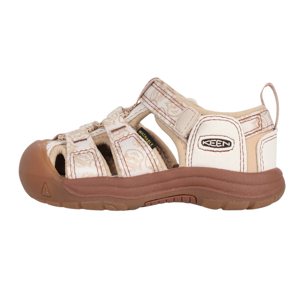 キーン（KEEN）（キッズ）カジュアルシューズ ニューポート エイチツー × Smokey Bear サンダル ベージュ 1027155 スニーカー トドラー 防滑性 抗菌防臭
