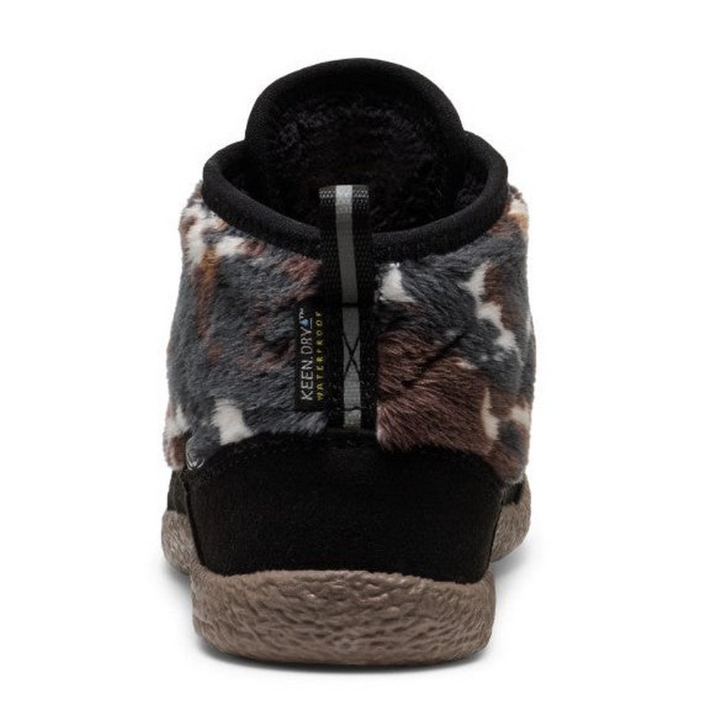 キーン（KEEN）（キッズ）リトルキッズ ハウザー ツー チャッカ ウォータープルーフ ブラウン ブラック 1031038 防水 ウィンターブーツ