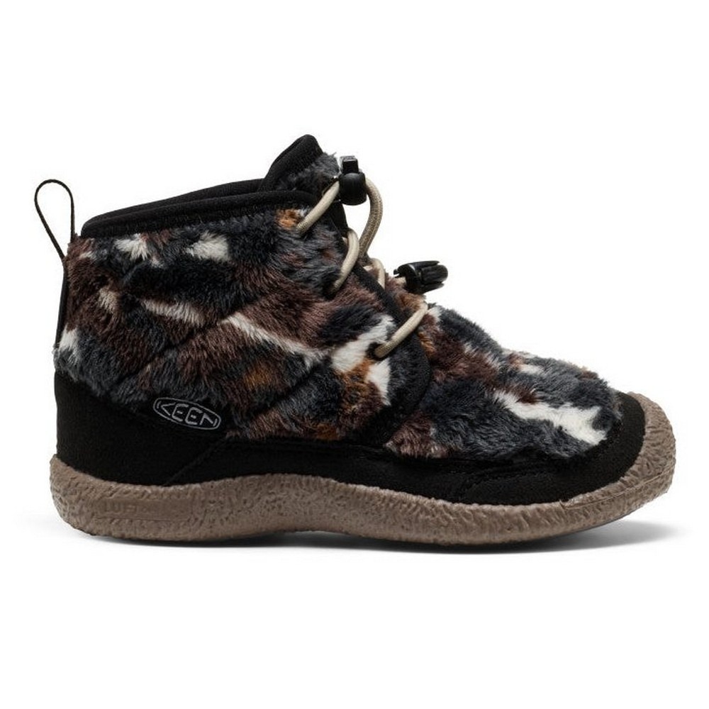 キーン（KEEN）（キッズ）リトルキッズ ハウザー ツー チャッカ ウォータープルーフ ブラウン ブラック 1031038 防水 ウィンターブーツ
