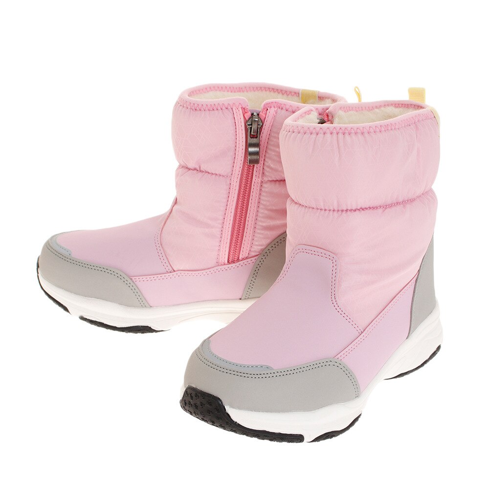  ジュニア ブーツ SNOWMAN J1980K-LT Pink カジュアルシューズ