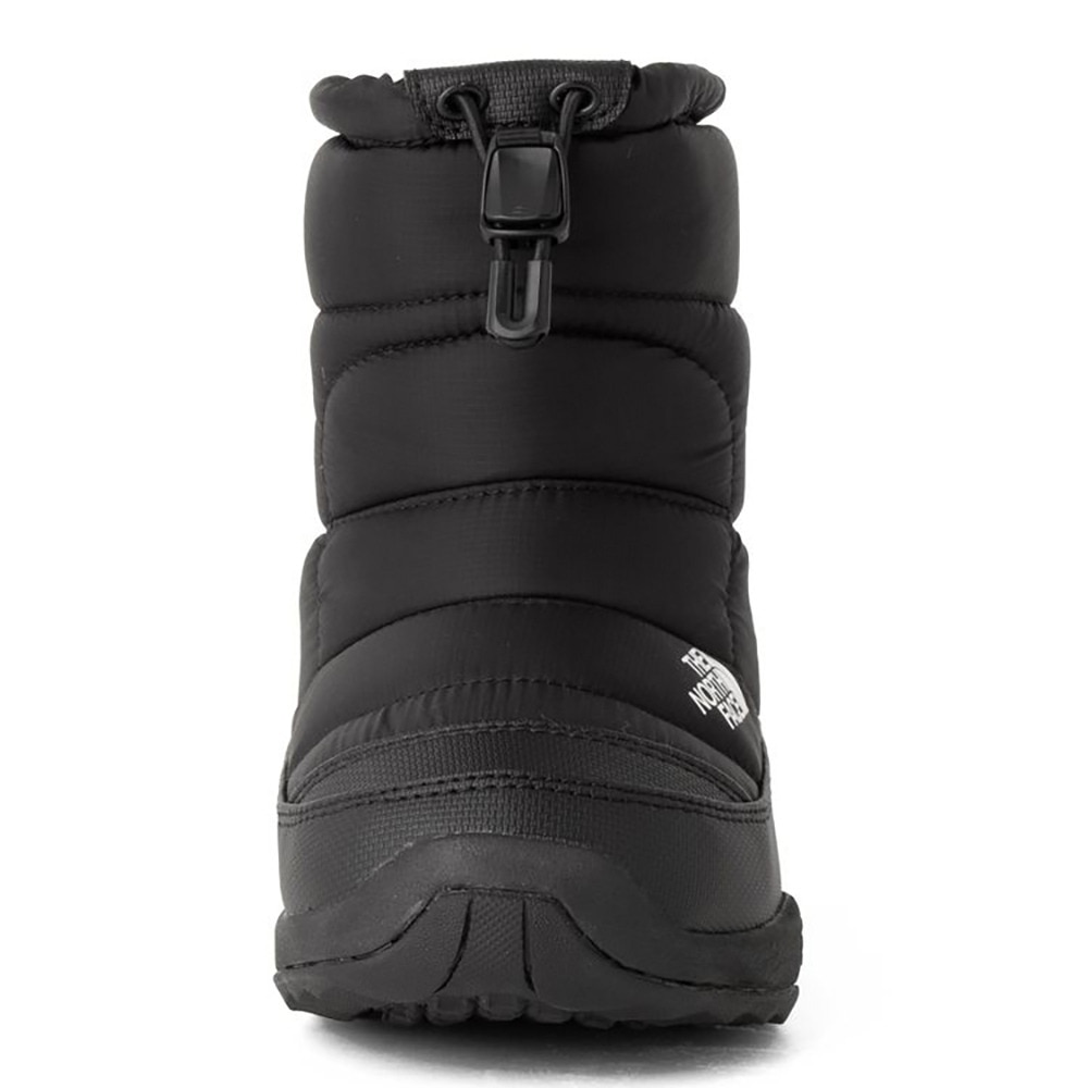 ノースフェイス（THE NORTH FACE）（キッズ）ジュニア ショートブーツ 黒 ジュニア ヌプシ ブーティ ウォータープルーフ ブラック NFJ52287 K カジュアル 防寒 