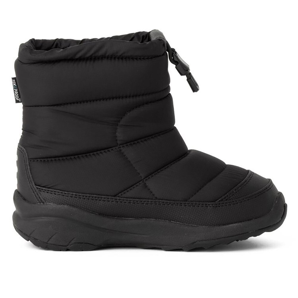 ノースフェイス（THE NORTH FACE）（キッズ）ジュニア ショートブーツ 黒 ジュニア ヌプシ ブーティ ウォータープルーフ ブラック NFJ52287 K カジュアル 防寒 