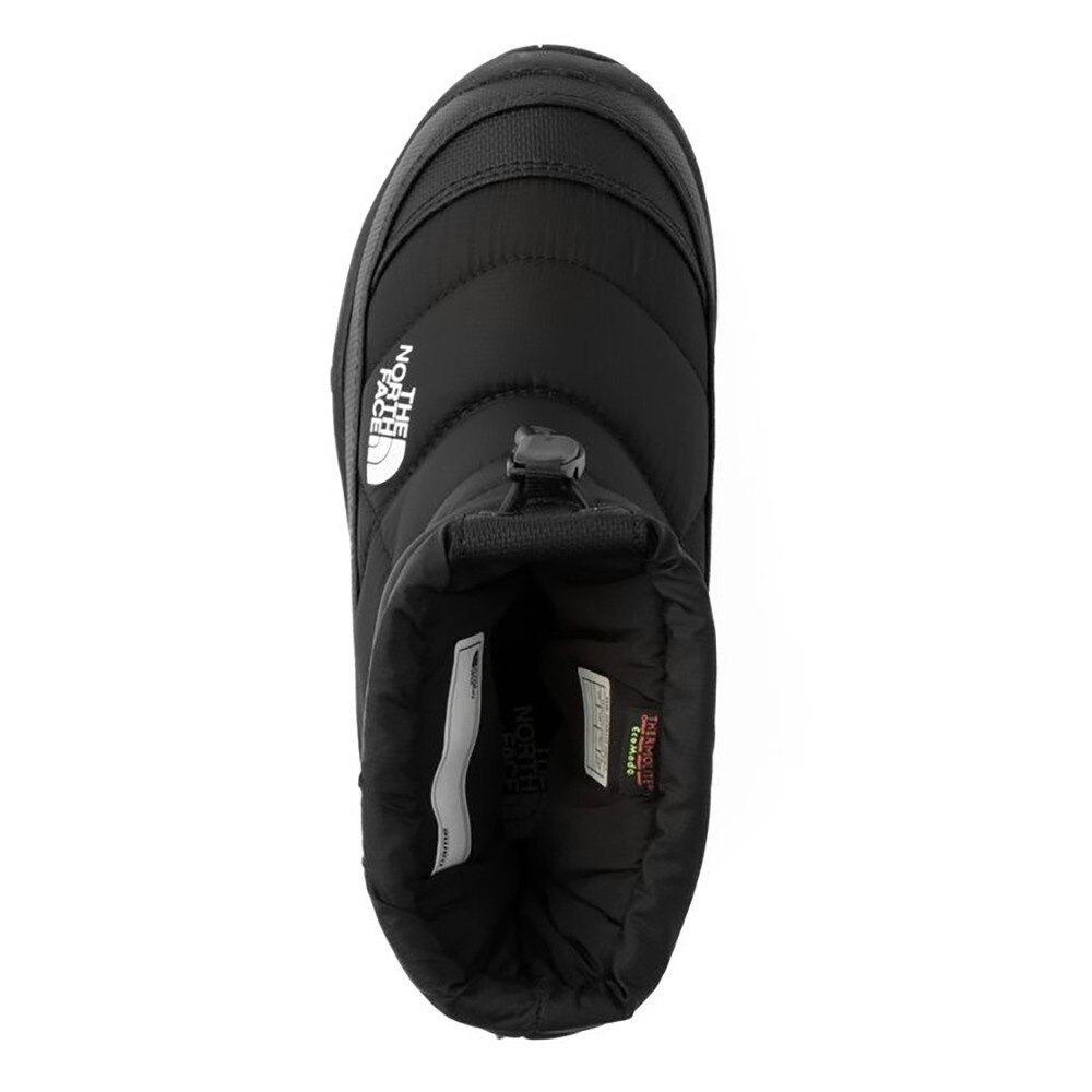 ノースフェイス（THE NORTH FACE）（キッズ）ジュニア ショートブーツ 黒 ジュニア ヌプシ ブーティ ウォータープルーフ ブラック NFJ52287 K カジュアル 防寒 