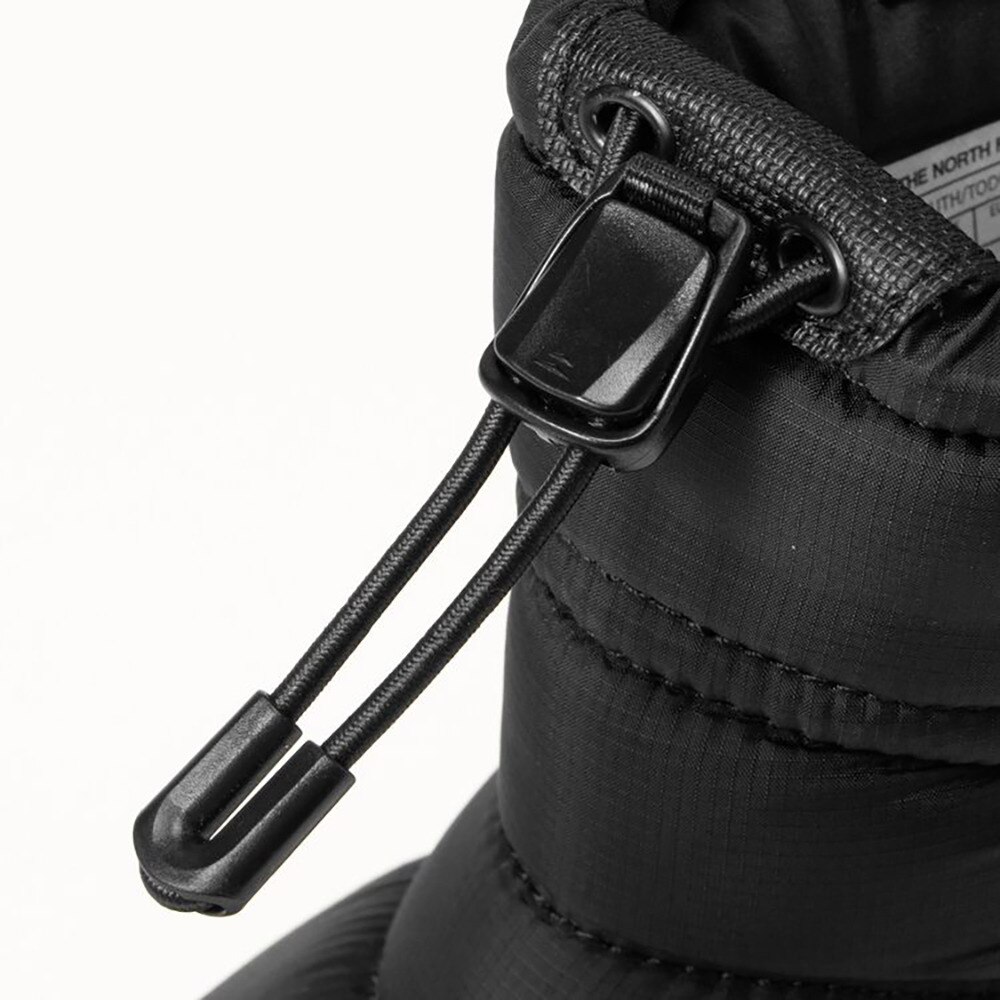ノースフェイス（THE NORTH FACE）（キッズ）ジュニア ショートブーツ 黒 ジュニア ヌプシ ブーティ ウォータープルーフ ブラック NFJ52287 K カジュアル 防寒 
