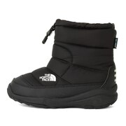 ノースフェイス(THE NORTH FACE)(キッズ)ジュニア ショートブーツ 黒 ジュニア ヌプシ ブーティ ウォータープルーフ ブラック NFJ52287 K カジュアル 防寒 