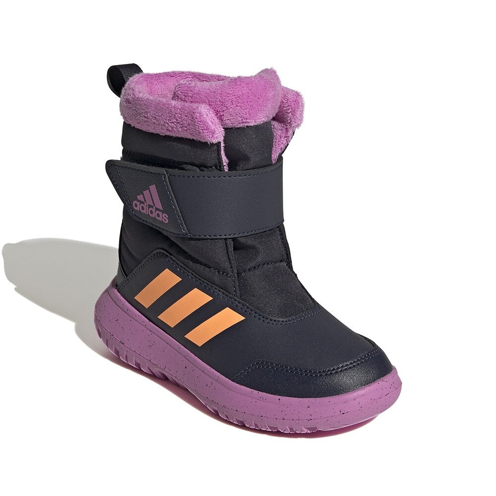 アディダス（adidas）（キッズ）ジュニア ブーツ 紺 ウィンタープレー WINTERPLAY ネイビー GZ6795