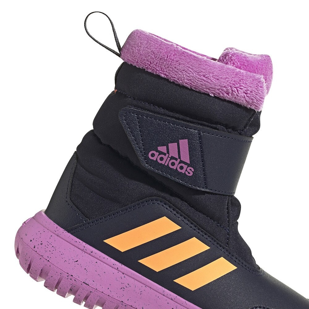 アディダス（adidas）（キッズ）ジュニア ブーツ 紺 ウィンタープレー WINTERPLAY ネイビー GZ6795