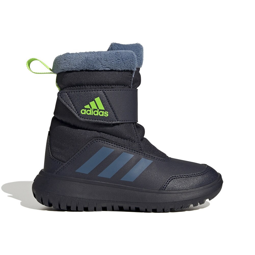 アディダス（adidas）（キッズ）ジュニア ブーツ 紺 ウィンタープレー