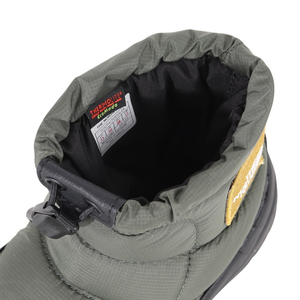 ザ・ノース・フェイス（THE NORTH FACE）（キッズ）ジュニア ブーツ カジュアルシューズ ヌプシ ブーティ ロゴ ショート NFJ52280 TM