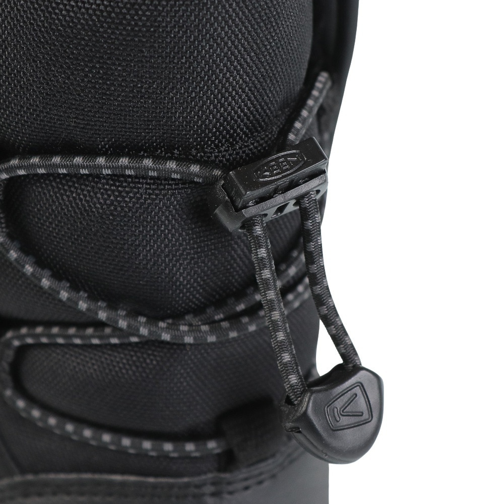 キーン（KEEN）（キッズ）ビッグキッズ カジュアルシューズ パフライダー ウォータープルーフ 防水ウインターブーツ 1027959