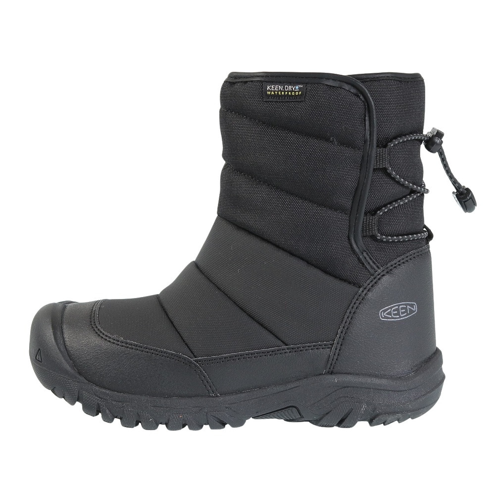 キーン（KEEN）（キッズ）ビッグキッズ カジュアルシューズ パフライダー ウォータープルーフ 防水ウインターブーツ 1027959