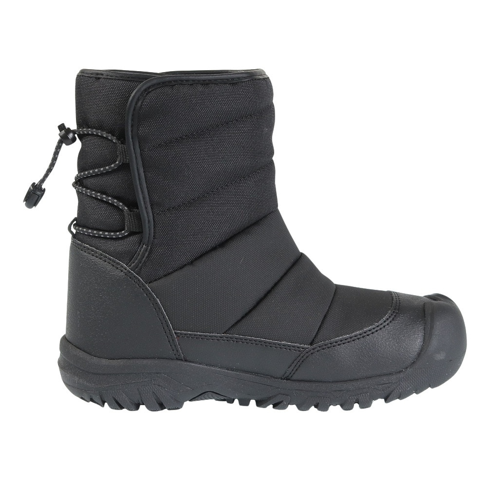 キーン（KEEN）（キッズ）ビッグキッズ カジュアルシューズ パフライダー ウォータープルーフ 防水ウインターブーツ 1027959