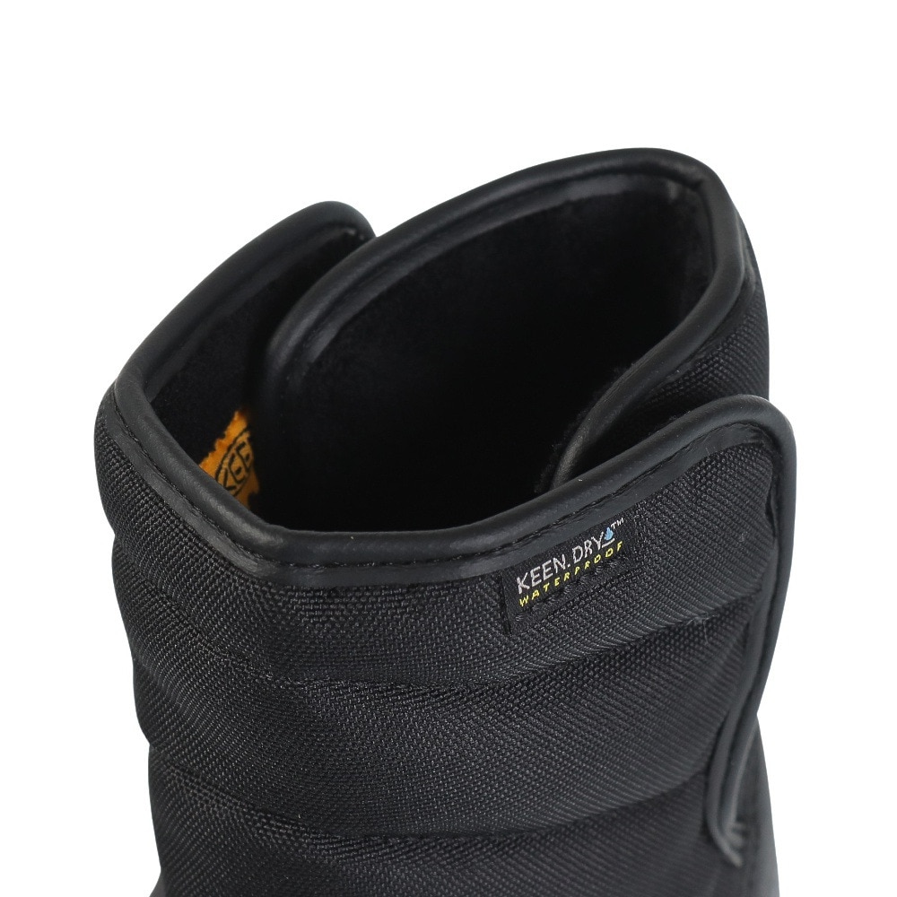 キーン（KEEN）（キッズ）ビッグキッズ カジュアルシューズ パフライダー ウォータープルーフ 防水ウインターブーツ 1027959