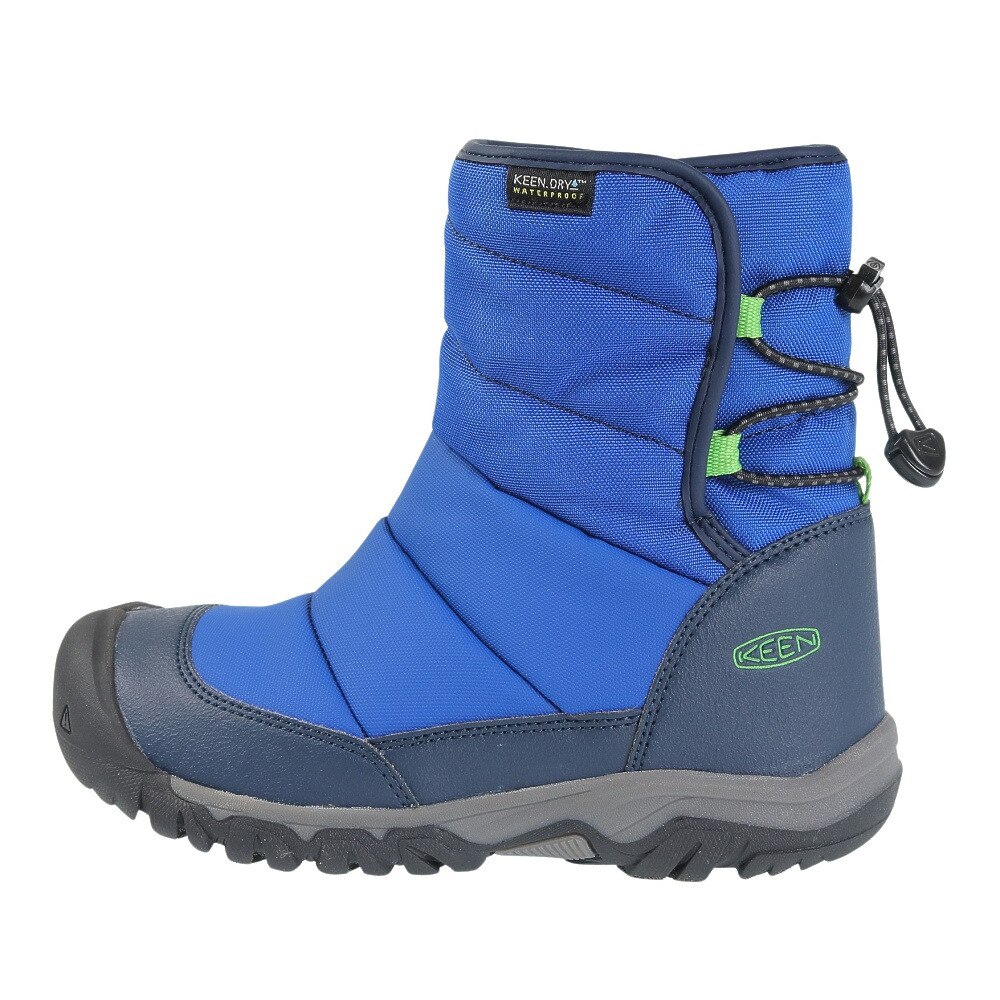キーン（KEEN）（キッズ）ビッグキッズ カジュアルシューズ パフライダー ウォータープルーフ 防水ウインターブーツ 1027960