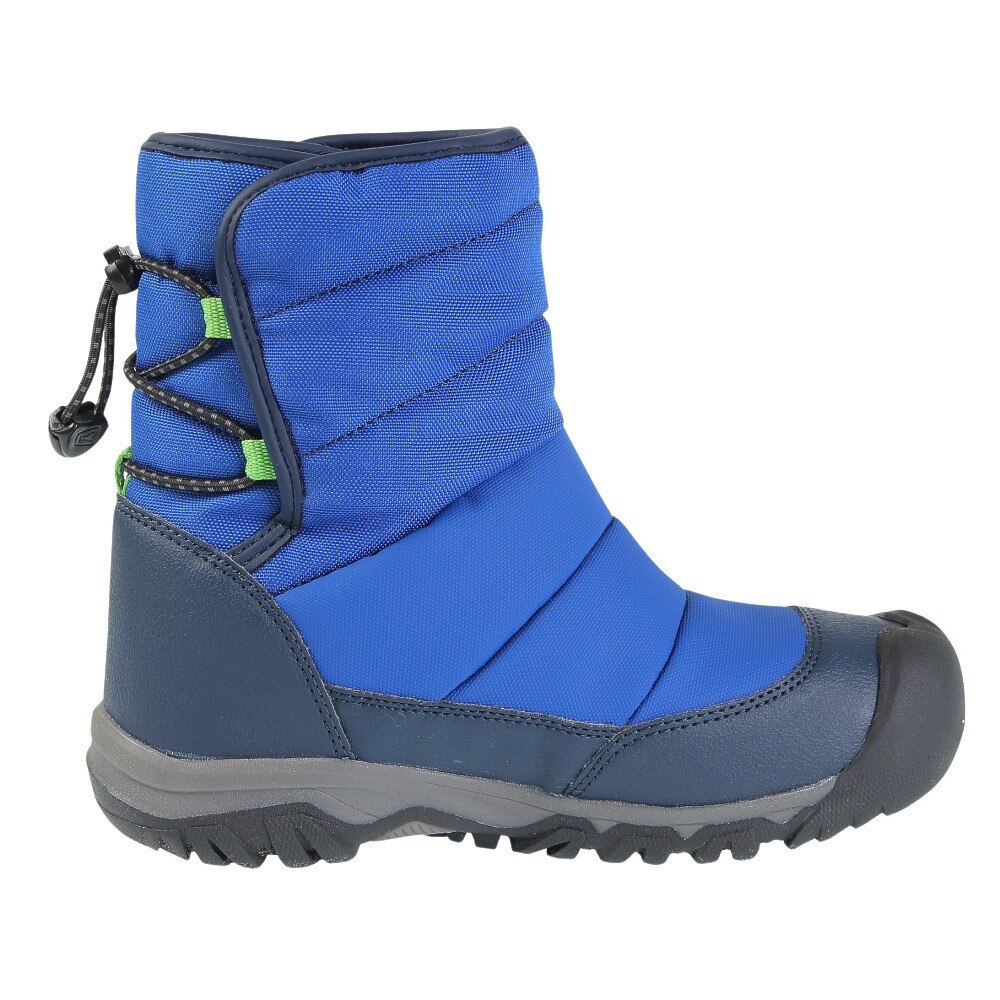 キーン（KEEN）（キッズ）ビッグキッズ カジュアルシューズ パフライダー ウォータープルーフ 防水ウインターブーツ 1027960