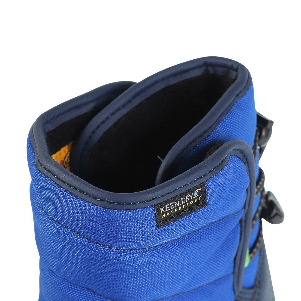 キーン（KEEN）（キッズ）ビッグキッズ カジュアルシューズ パフライダー ウォータープルーフ 防水ウインターブーツ 1027960