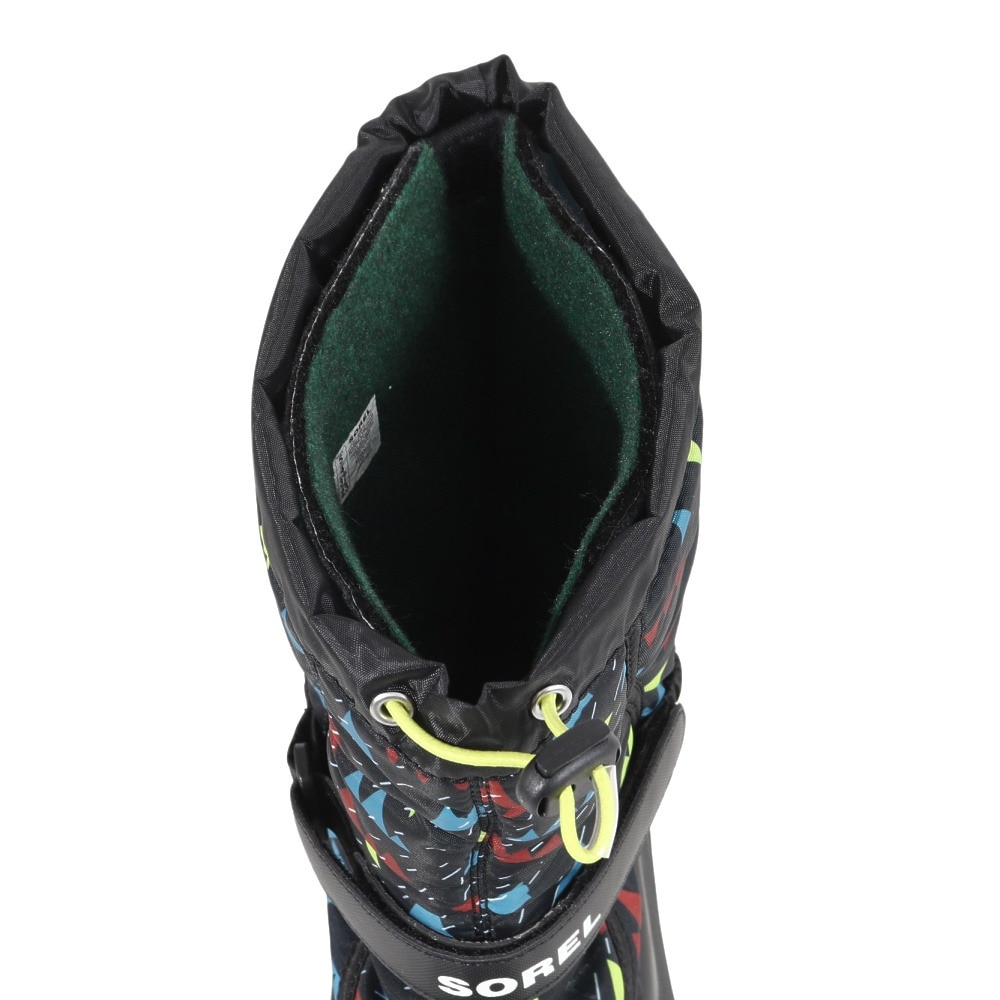 ソレル（SOREL）（キッズ）ジュニア ブーツ カジュアルシューズ ユースフルーリープリント NY3504 011