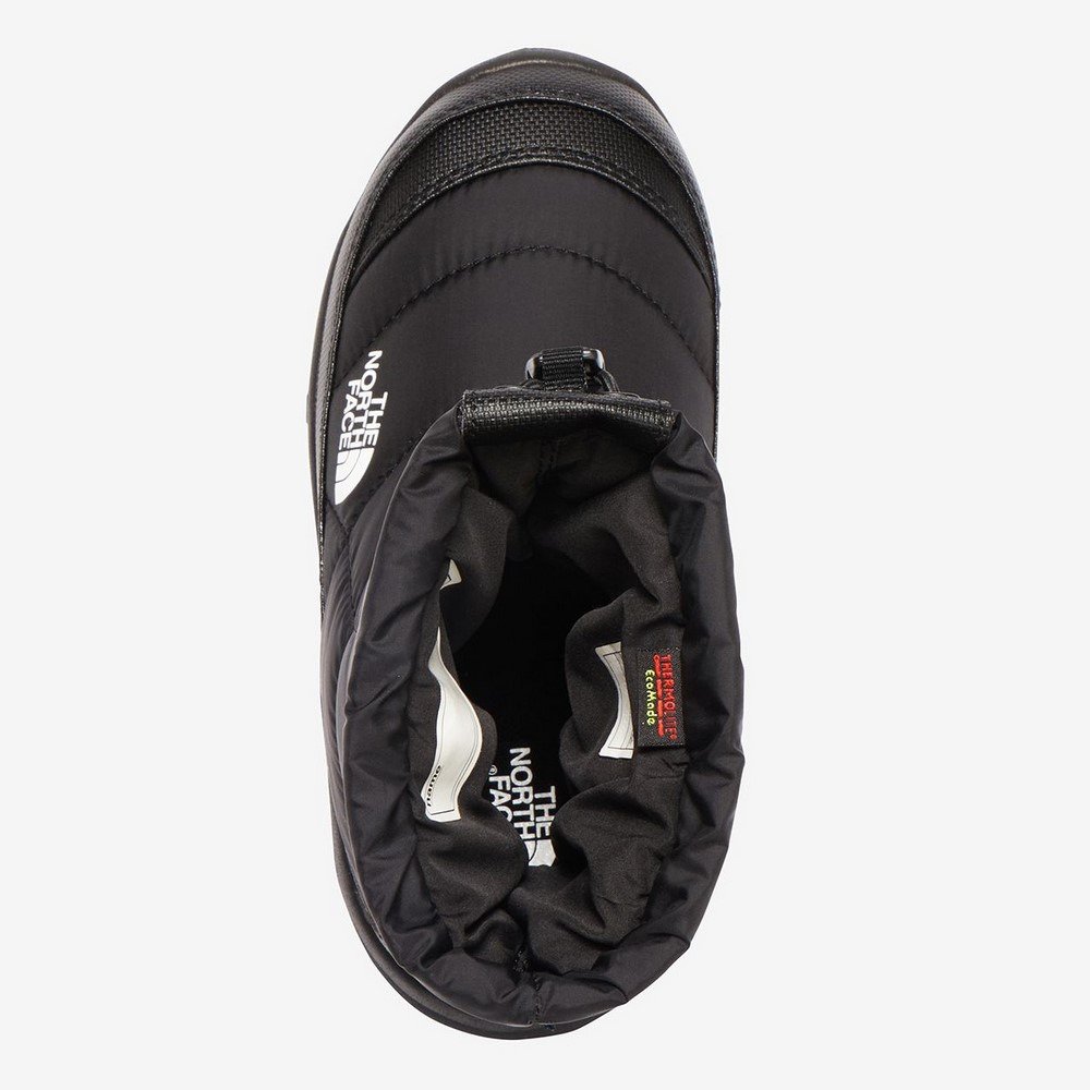 ザ・ノース・フェイス（THE NORTH FACE）（キッズ）ジュニアブーツ ヌプシ ブーティ ウォータープルーフ ブラック NFJ52287 KK カジュアルシューズ防水 保温 雪