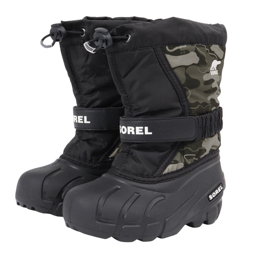 ソレル（SOREL）（キッズ）ジュニア ブーツ カジュアルシューズ チルドレンズフルーリー ブーツプリント NC5195 012