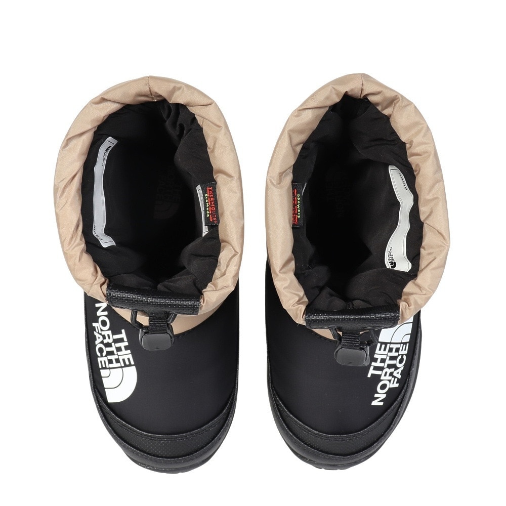 ザ・ノース・フェイス（THE NORTH FACE）（キッズ）ジュニア ブーツ ヌプシ ブーティ VII ベージュ NFJ52288 KT 保温 防水 雪 雪道 雪遊び ウィンターブーツ 冬