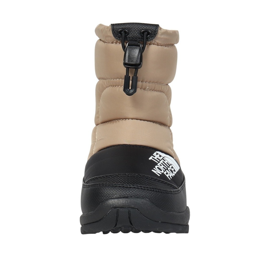 ザ・ノース・フェイス（THE NORTH FACE）（キッズ）ジュニア ブーツ ヌプシ ブーティ VII ベージュ NFJ52288 KT 保温 防水 雪 雪道 雪遊び ウィンターブーツ 冬